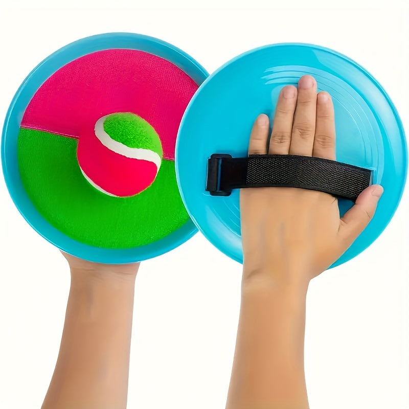 Beach Catch Ball Set with 2 Paddles and 1 Ball