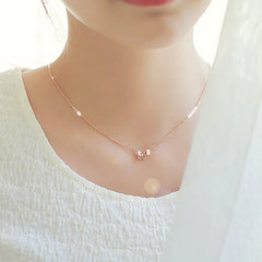 925 Sterling Silver Butterfly Necklace for Women