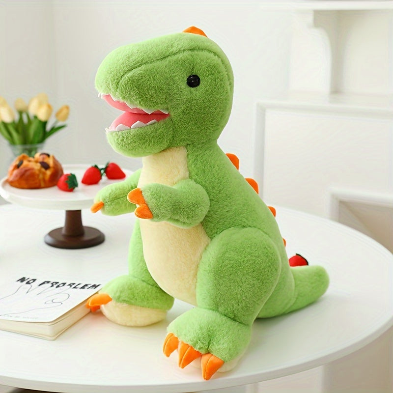 T-Rex Plush Toy Dinosaur Pillow Green Birthday Christmas Gift