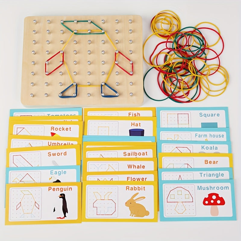 Geometry Pegboard Educational Toy for Children