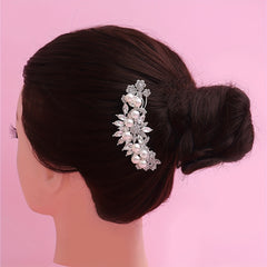 Romantic Flower Hair Comb Girls Party Wedding Supplies