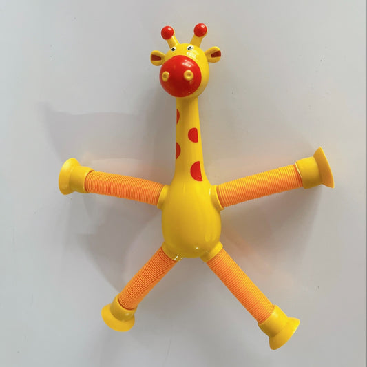Flexible Suction Cup Giraffe Toy for Kids
