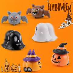 Halloween Bumper Cars Spooky Monster Toys for Kids Plastic