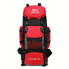 Durable Nylon Backpack for Camping & Travel Large Capacity