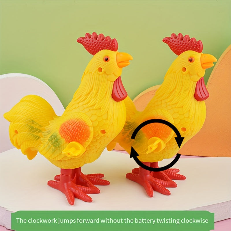 Big Jumping Rooster Wind up Toy Creative Jumping Toy