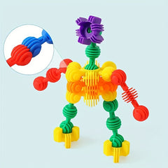 70-Piece DIY Building Blocks Educational Toys for Children