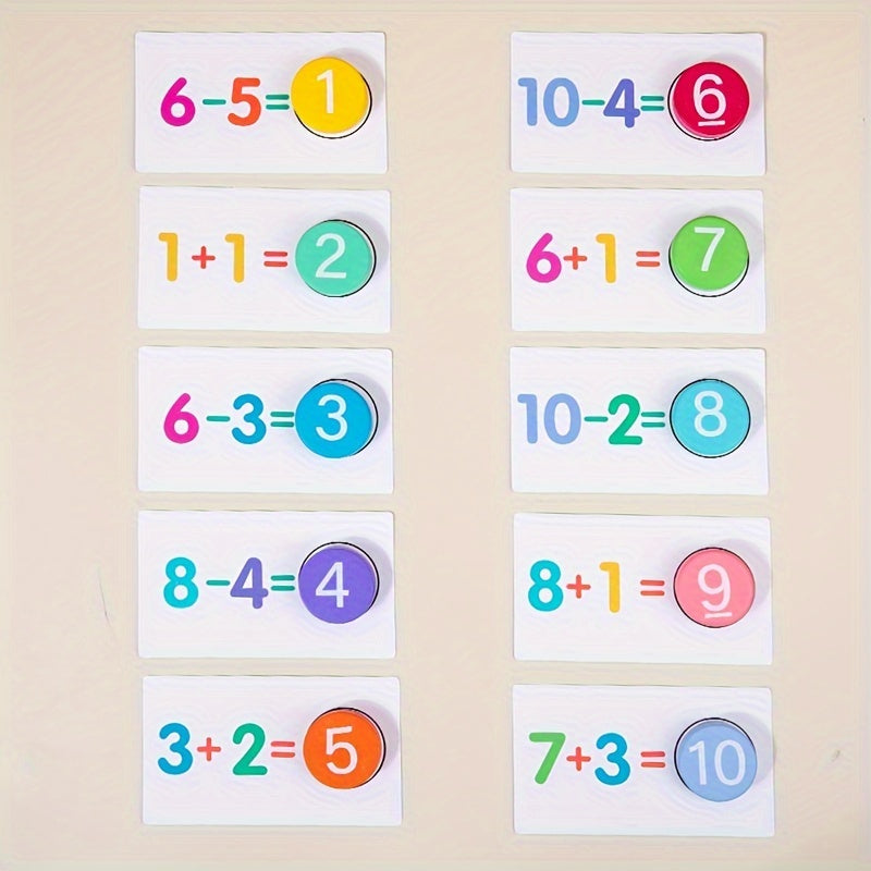Math Educational Toys for Kids Addition Subtraction Within 10