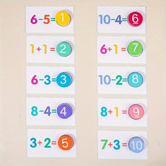 Math Educational Toys for Kids Addition Subtraction Within 10