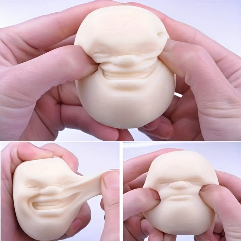 Human Face Emotion Vent Ball Squishy Squeeze Toy