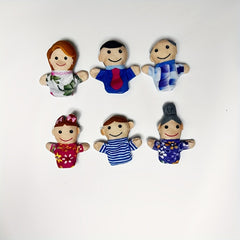 10pcs Animal Finger Puppets Set for Storytelling Party