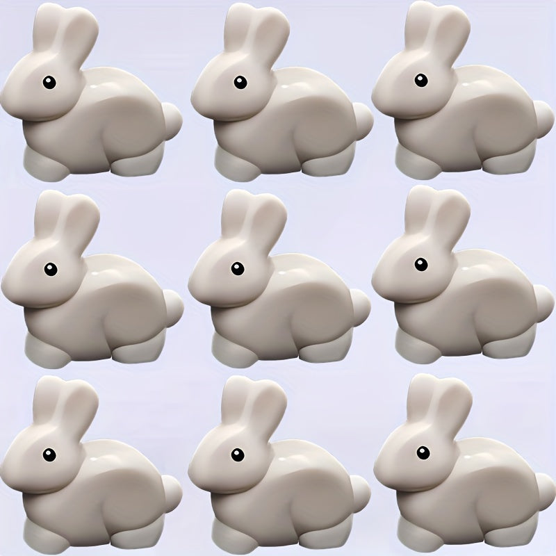 9pcs Mini Building Block Lovely Rabbit Anime DIY Animal Park Gift