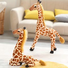 Tall Giraffe Stuffed Animal Plush Toy Soft Squeezable Lifelike Gift