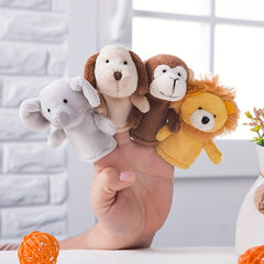 Justbecause Finger Puppets - Adorable Animal Friends for Early Learning