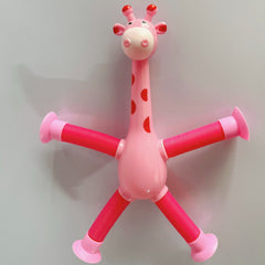 Flexible Suction Cup Giraffe Toy for Kids