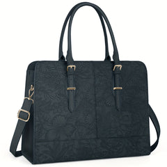 Waterproof PU Leather Laptop Work Bag for Women