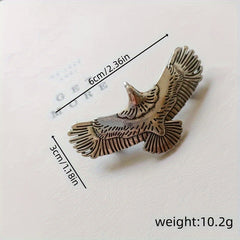 Vintage Flying Eagle Barrette Hip Hop Metal Hair Clip Gift