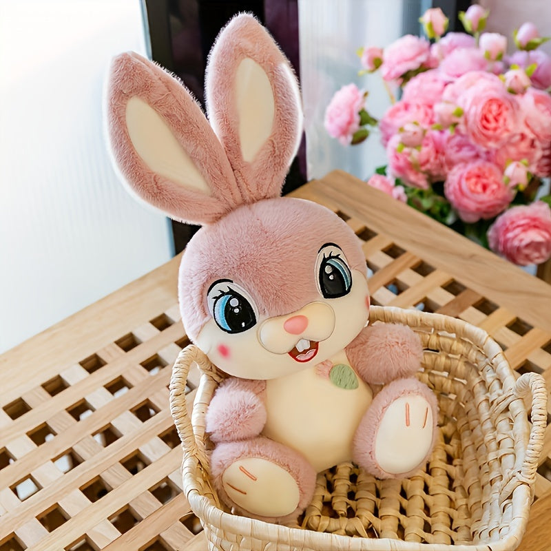 Bucktooth Rabbit Plush Toy Comfort Pillow Gift