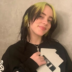 Blohsh Rhinestone Stick-Figure Abstract Necklace Hip-Hop Jewelry