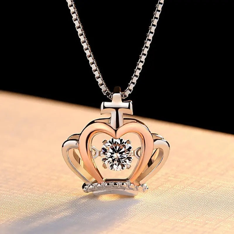 Cubic Zircon Pendant Necklace for Women