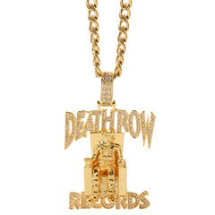 Cuban Necklace Hip Hop Records Men Link Chain Pendant