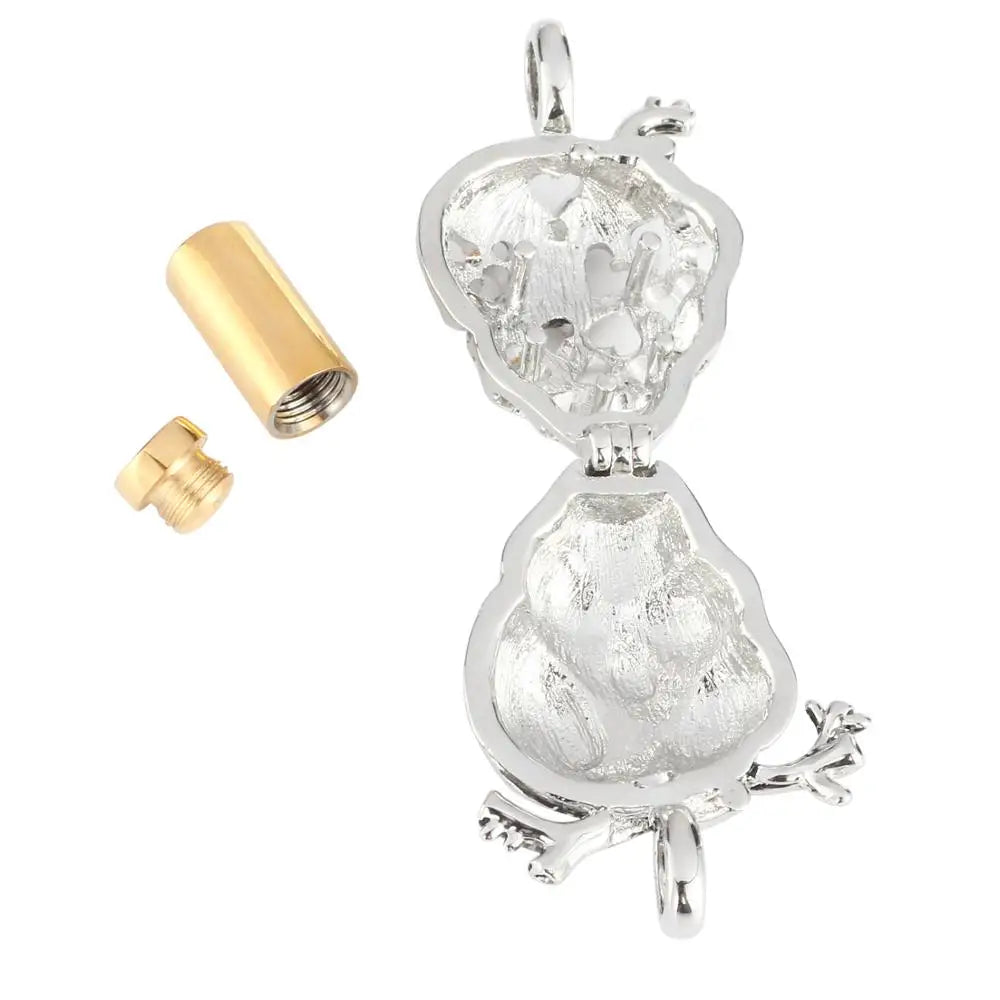 Anatomical Heart Necklace Cremation Organ Pendant Urn