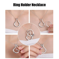 Ring Holder Necklace Pendant Dainty Jewelry For Women