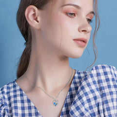 Ohana Means Family Stitch Pendant Necklace