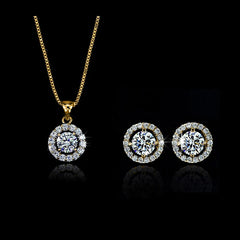 Bridal Crystal Jewelry Set for Wedding