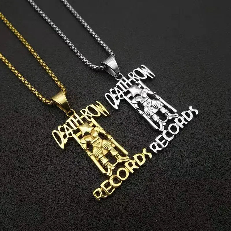 Men's Titanium Steel Prisoner Necklace Pendant