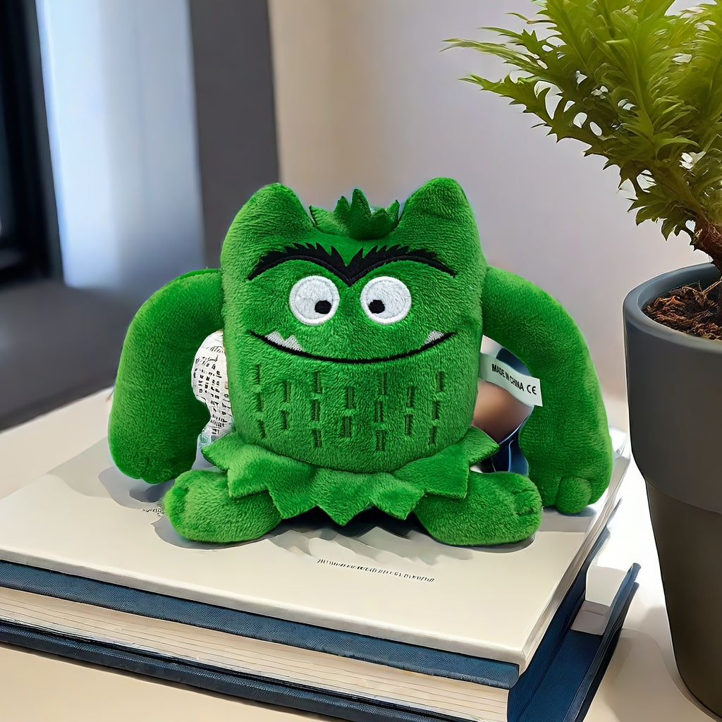 6pcs Little Monster Plush Toy Doll Room Decor Holiday Gift Game