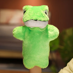 Cartoon Style Reptile Hand Puppets Set