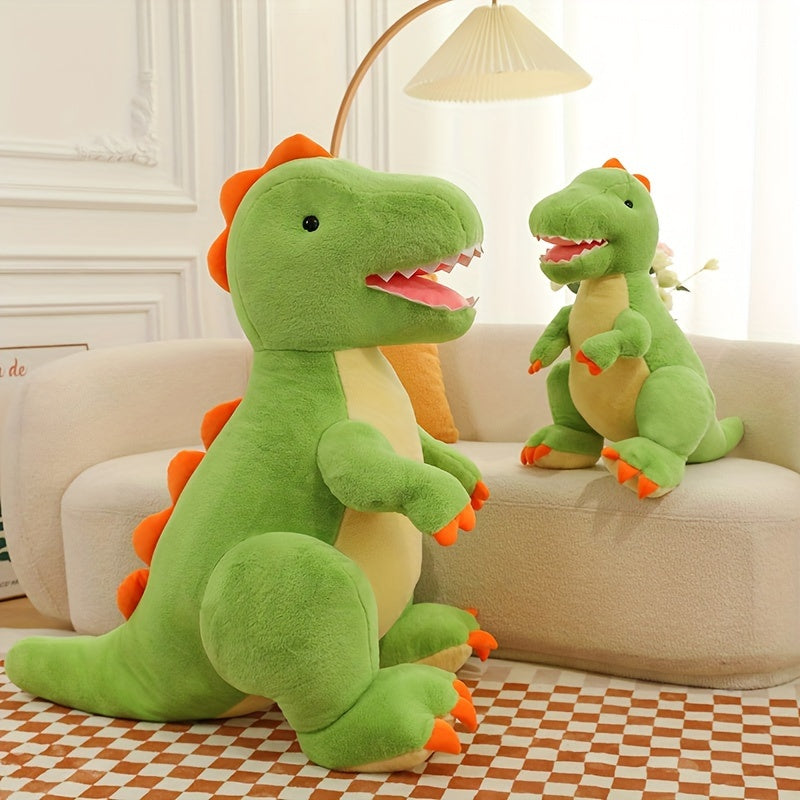 T-Rex Plush Toy Dinosaur Pillow Green Birthday Christmas Gift