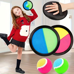 Beach Catch Ball Set with 2 Paddles and 1 Ball