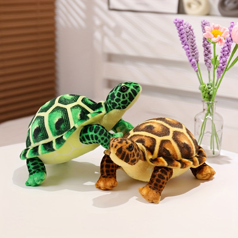 11'' Sea Turtle Plush Toy Lifelike Stuffed Animal Doll Birthday Gift