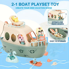 Pet Cat Toys Kitten Toy Playset Cat Toy Boat Pirate Party Favor