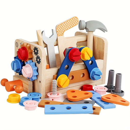 Wooden Disassembling Step Learning Toy for Boys and Girls