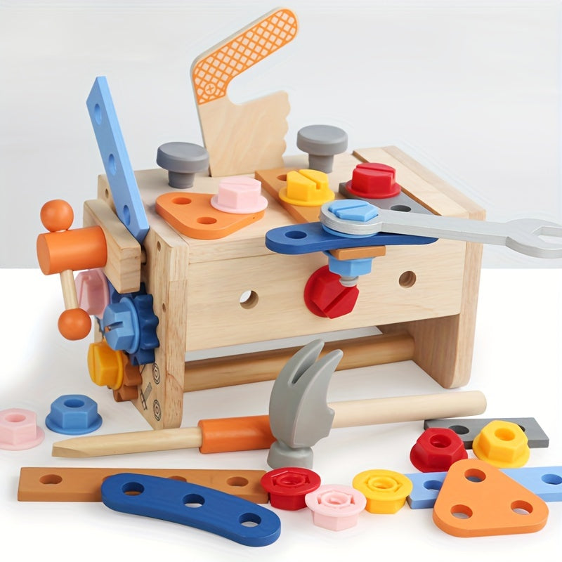 Wooden Disassembling Step Learning Toy for Boys and Girls