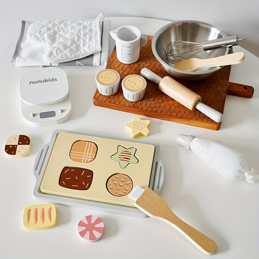 Wooden Baking Series Set Cooking & Baking Kits