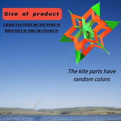 3D Lotus Kite Colorful Easy Fly for Beach & Park Fun