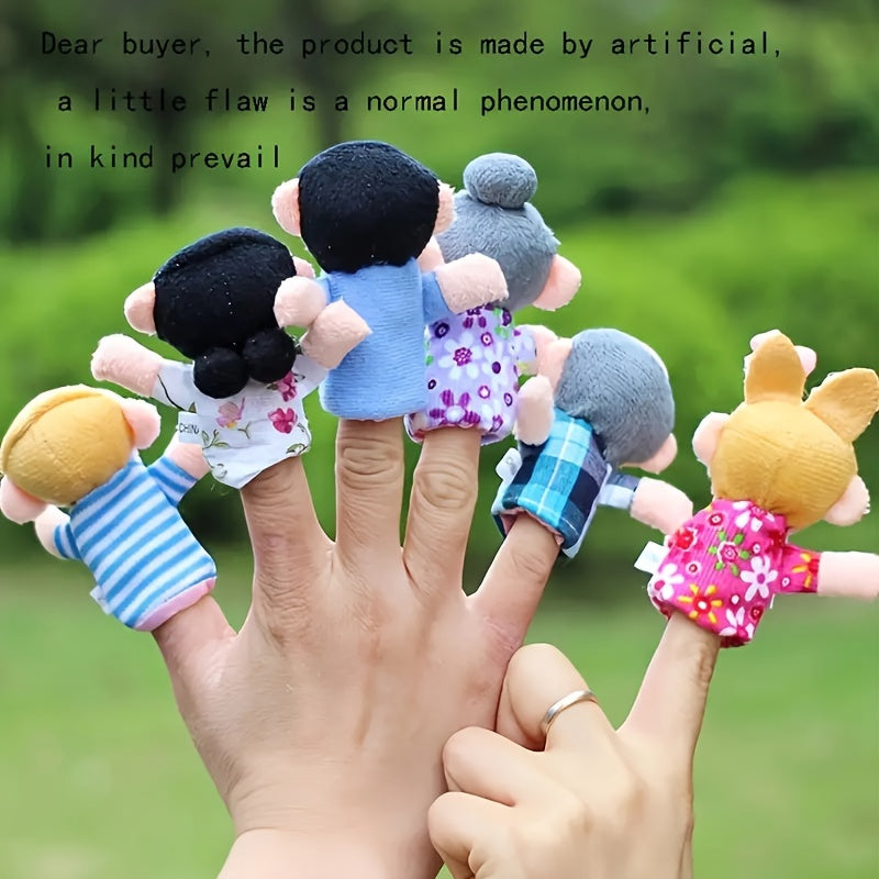 10pcs Animal Finger Puppets Set for Storytelling Party