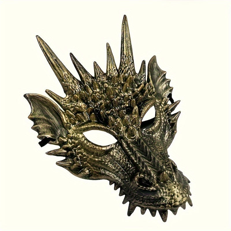 Dragon Head Mask Machine Washable for Festive Celebrations