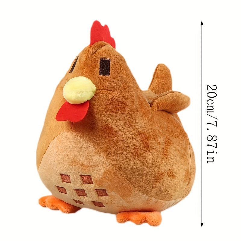 Soft Chicken Plush Toy - Star Dew Valley Inspired