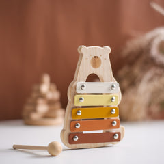 Wooden Bear Educational Toy for Kids