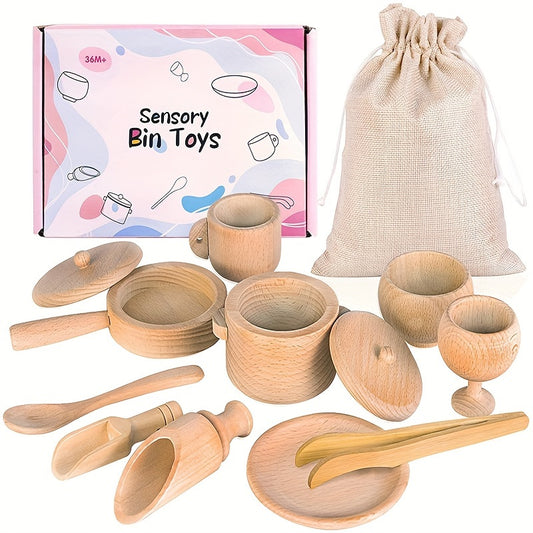 Deluxe Sensory Interactive Kitchen Game Toy Set