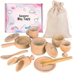 Deluxe Sensory Interactive Kitchen Game Toy Set