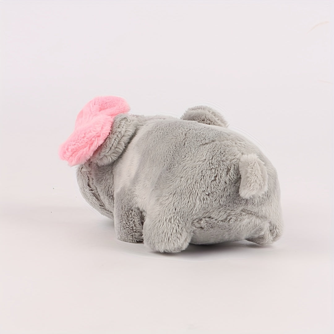 Grey Hamster Plush Toy Mini Mouse Stuffed Animal Gift & Decor