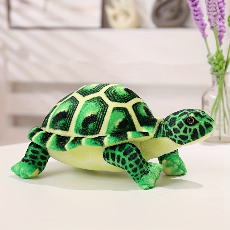 11'' Sea Turtle Plush Toy Lifelike Stuffed Animal Doll Birthday Gift