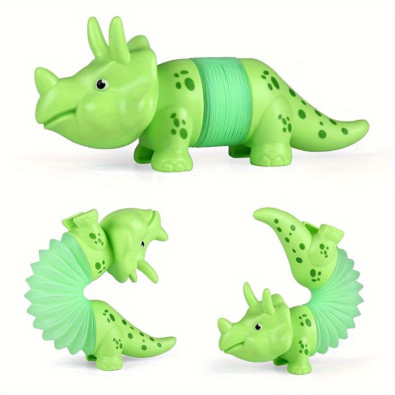 3pcs T Rex Dinosaur Pop Tubes Sensory Toys for Ages 3 8