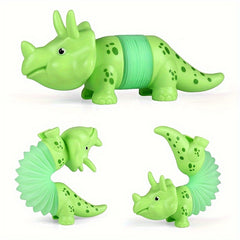 3pcs T Rex Dinosaur Pop Tubes Sensory Toys for Ages 3 8
