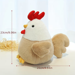 Cute Hen Plush Doll Stuffed Animal Toy for Kids